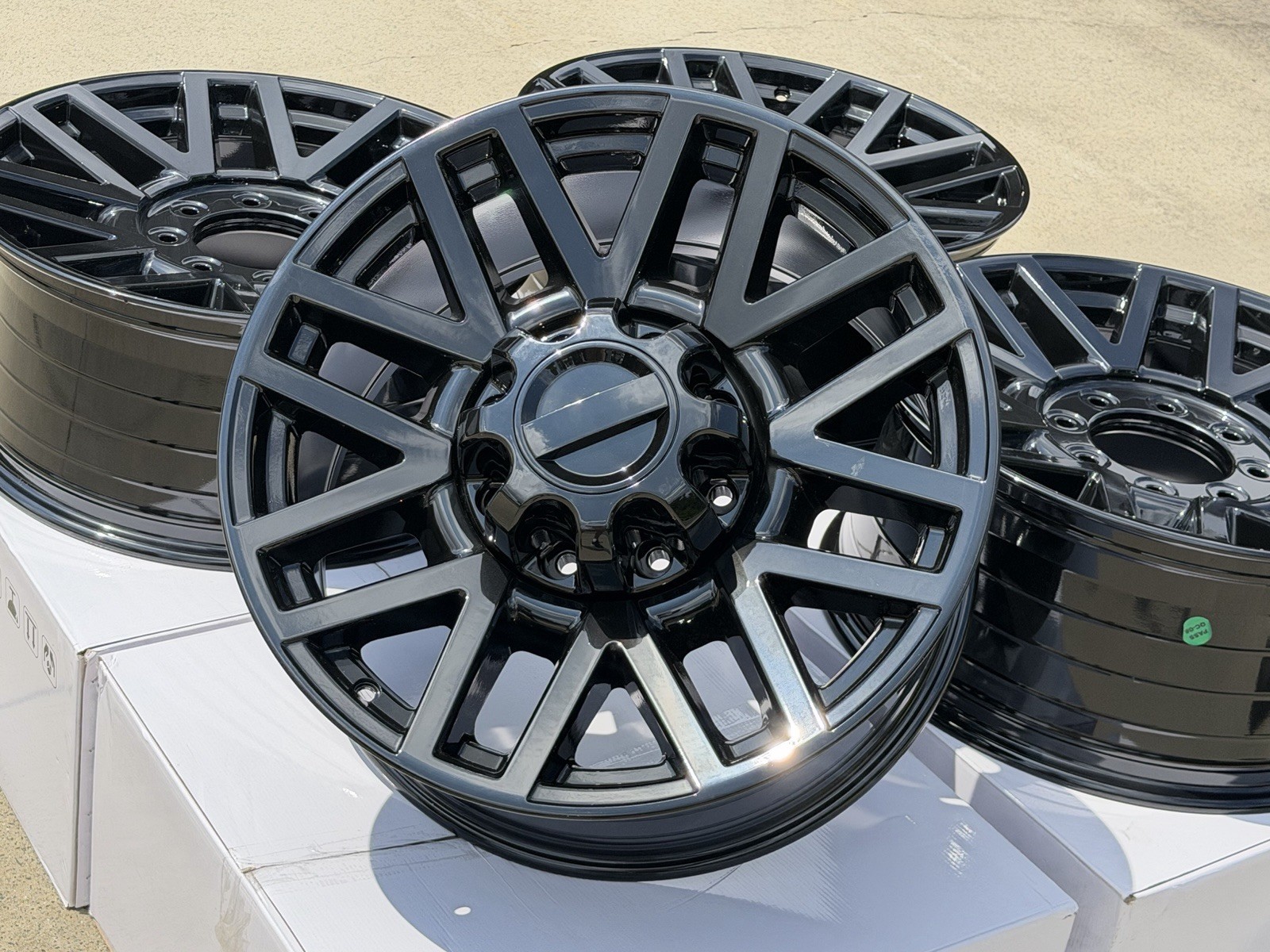 2026 New Wheels Ford F-250 8x170 OE Platinum Style Rims 8 Lug F-350 Gloss Black