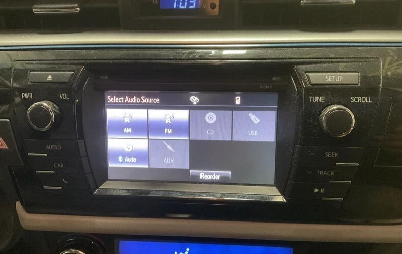 2014-2016 TOYOTA COROLLA Audio Equipment Radio Display And Receiver 86140-02050