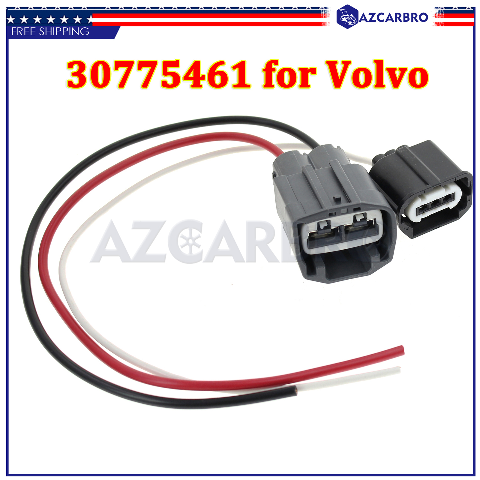 For Volvo S40 V50 C70 Ford Electric Power Steering EPS Pump Economy Pigtail Plug