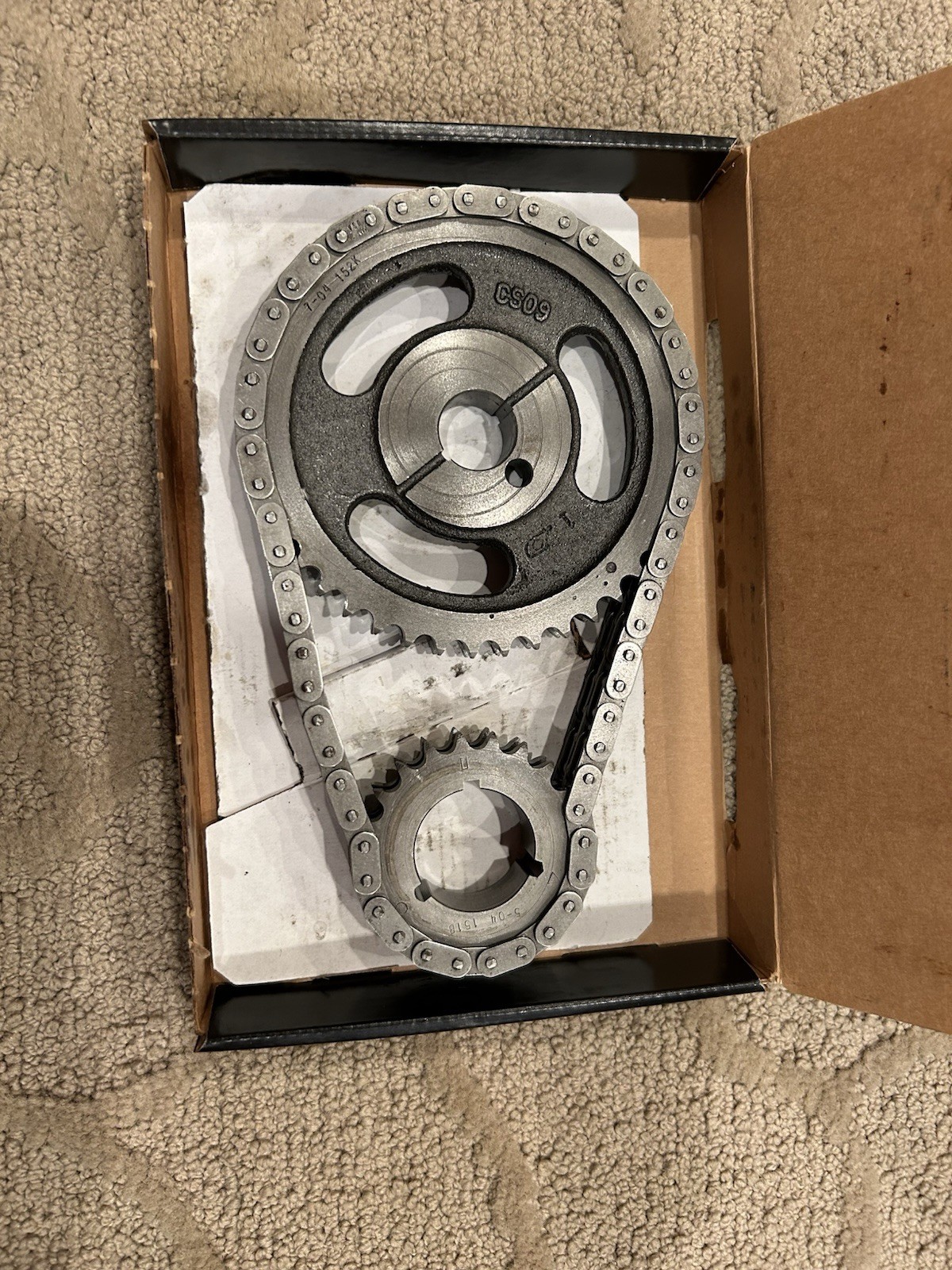 Cloyes Double Roller Timing Set With 3 Key SBF 289-302. Used Very Low Mileage Cloyes Double Roller Timing Set With 3 Key SBF 289-302. Used Very Low Mileage