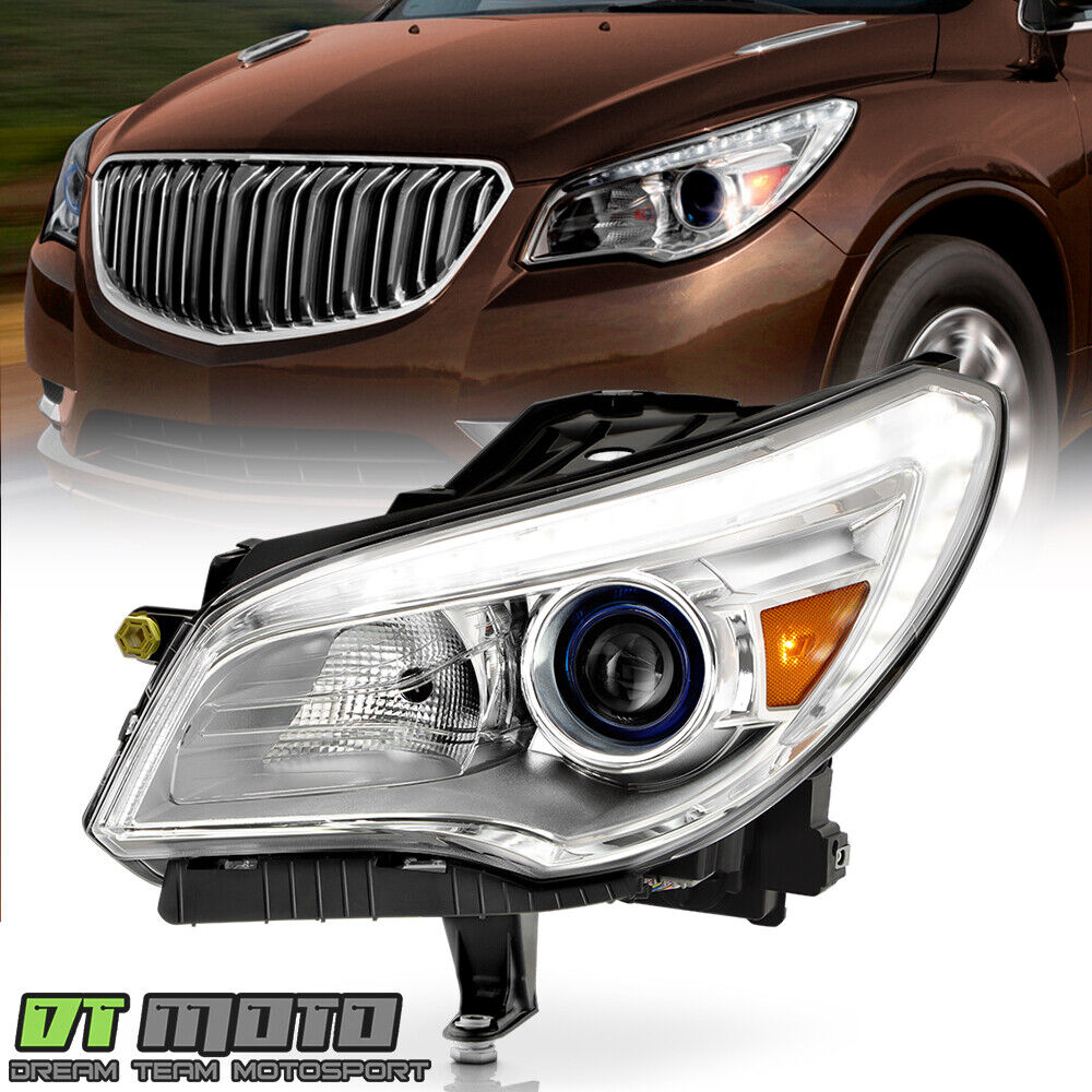 For 2013-2017 Buick Enclave HID w/AFS LED DRL Projector Headlight Driver Side