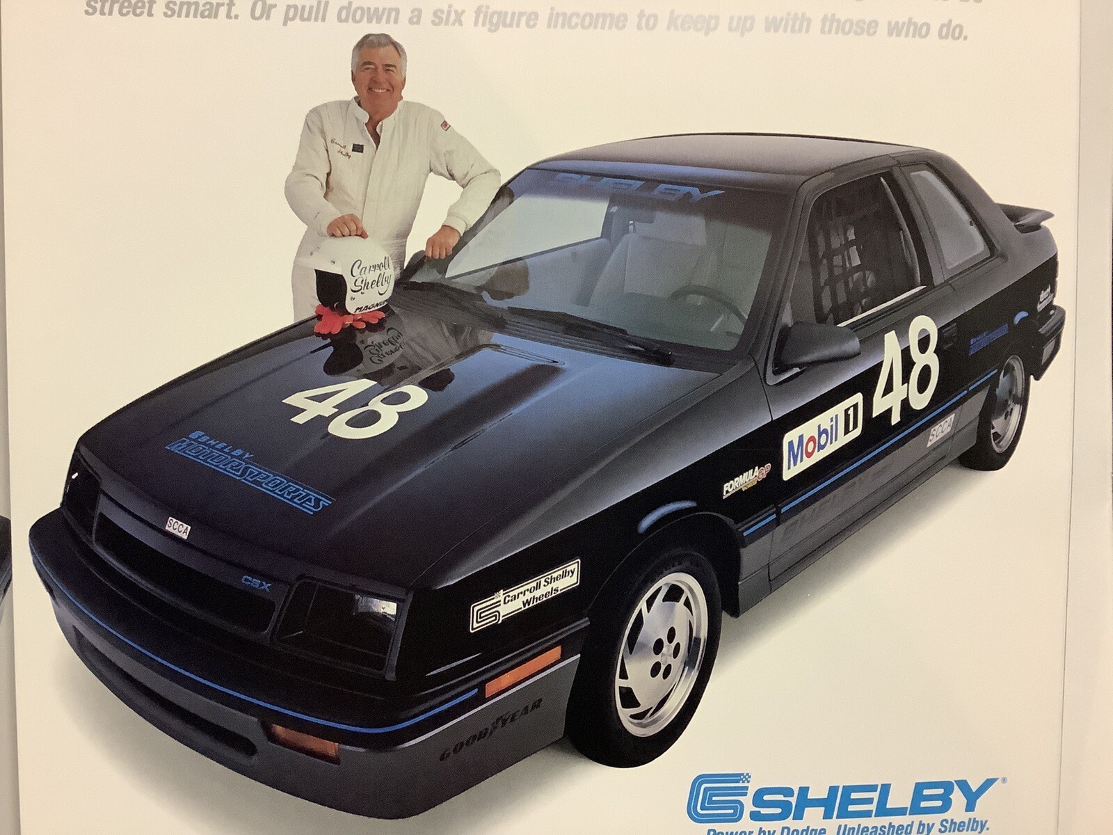 Rare Press Kit 1987 SHELBY CSX Press Kit Pressemappe