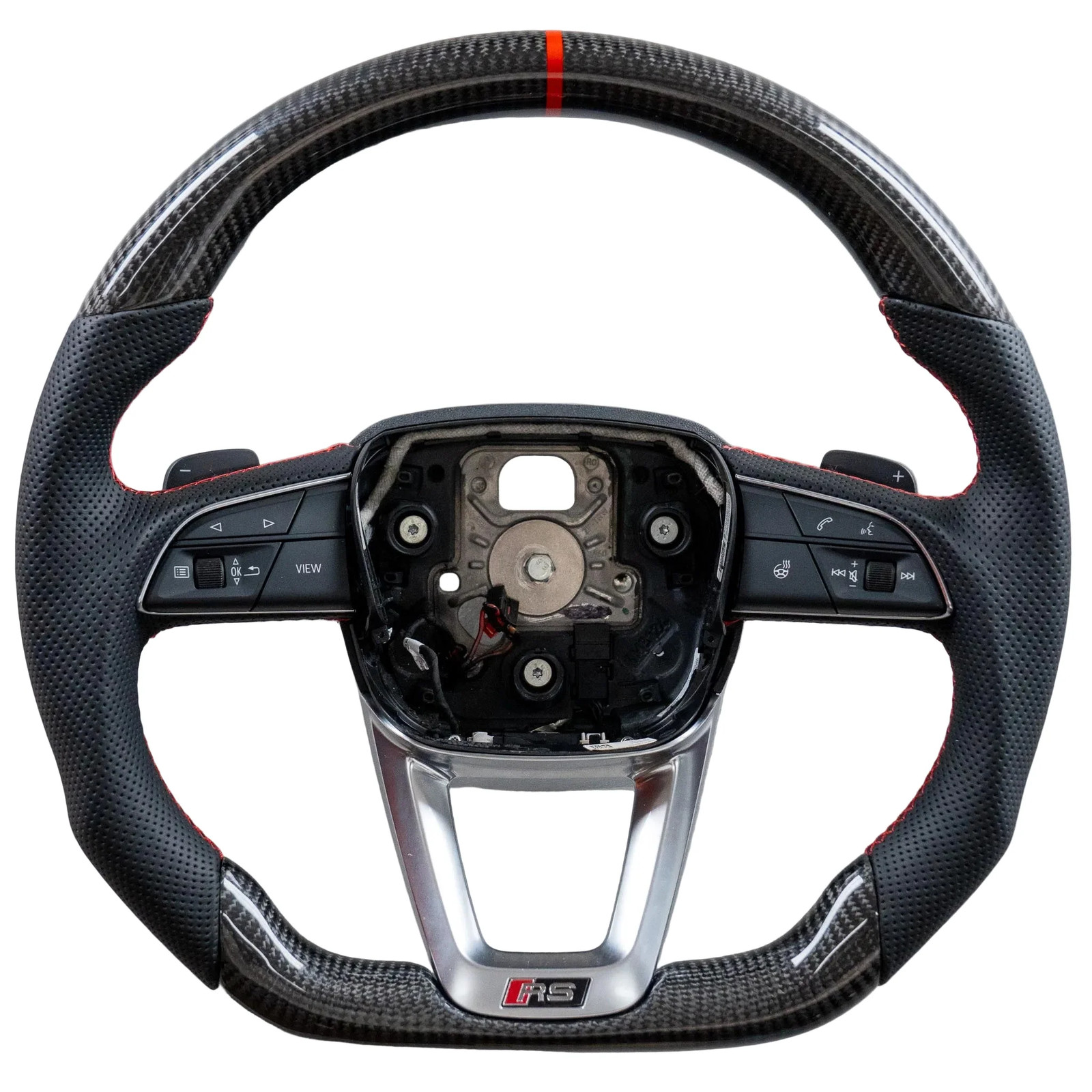 EZT Carbon Heated Steering Wheel for Audi A4 S4 A5 S5 B9.5 2020-2024