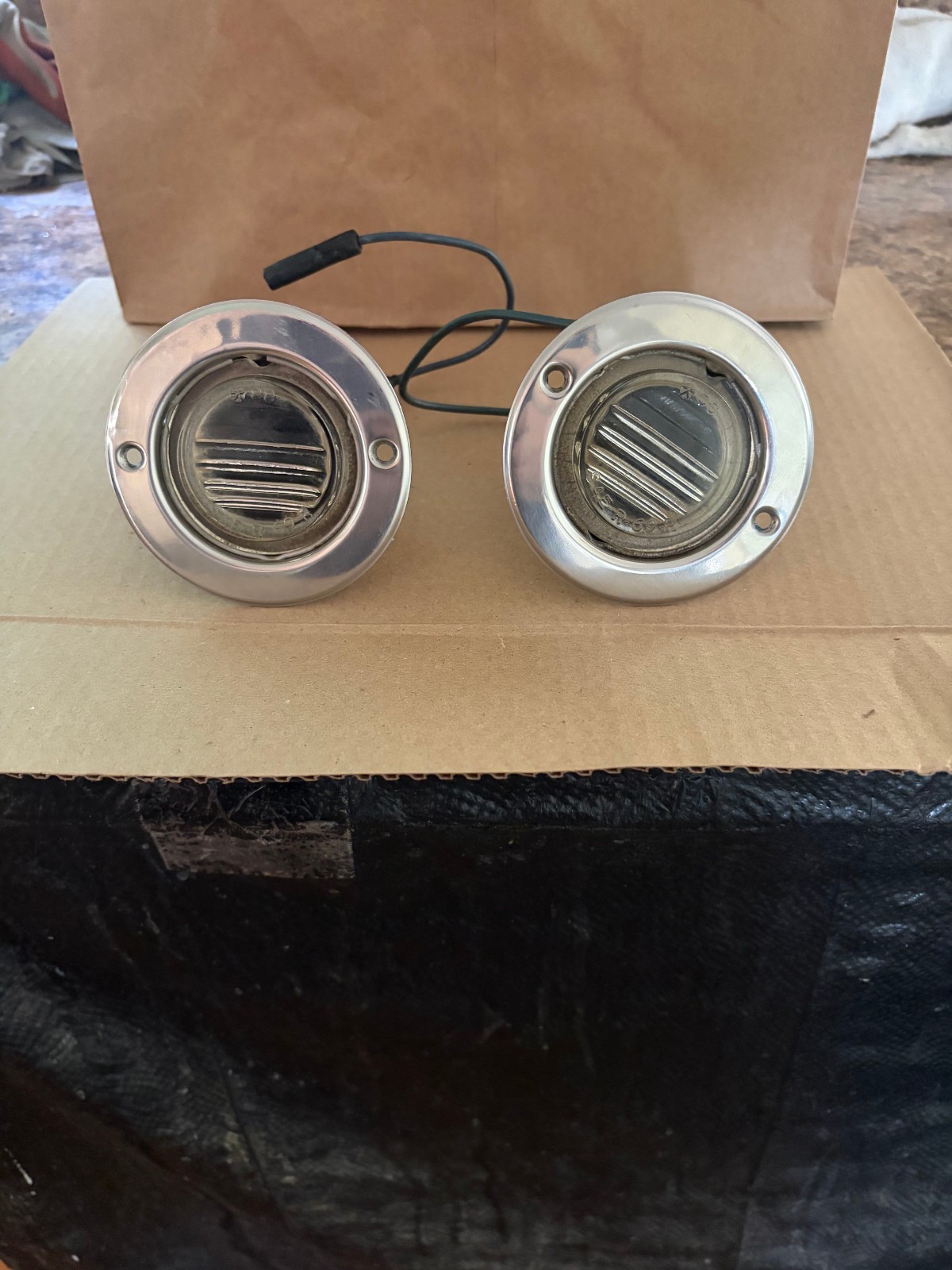 1968-70 Charger, B-Body Mopar Set of Reverse/Backup Lights, OEM #2630274