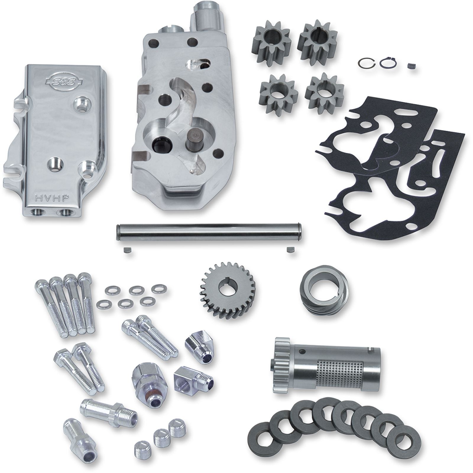 S&S Cycle High-Volume/High-Pressure Oil Pump with Gears 31-6307 S&S Cycle High-Volume/High-Pressure Oil Pump with Gears 31-6307