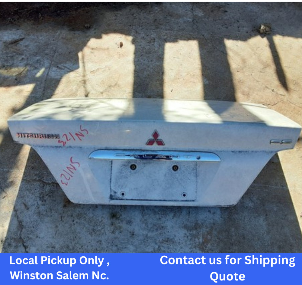 1999 - 2003 MITSUBISHI GALANT TRUNK HATCH TAILGATE W/O SPOILER OEM, 170-58949