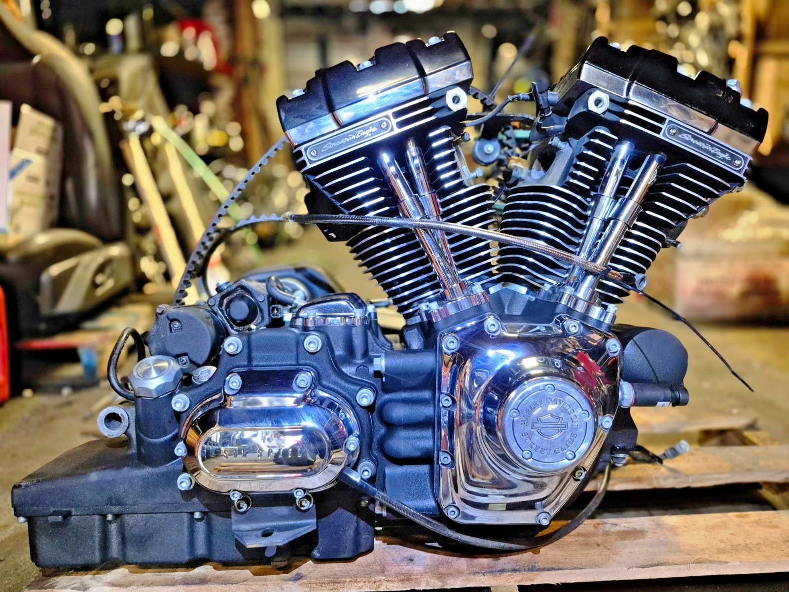 2007-2011 Harley Street Glide Engine Motor & 6-Speed Transmission Screamin Eagle 2007-2011 Harley Street Glide Engine Motor & 6-Speed Transmission Screamin Eagle