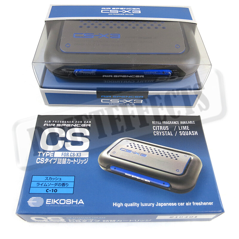 CS-X3 CSX3 SQUASH AIR SPENCER FRESHENER CASE+CARTRIDGE+EXTRA REFILL H-4 EIKOSHA