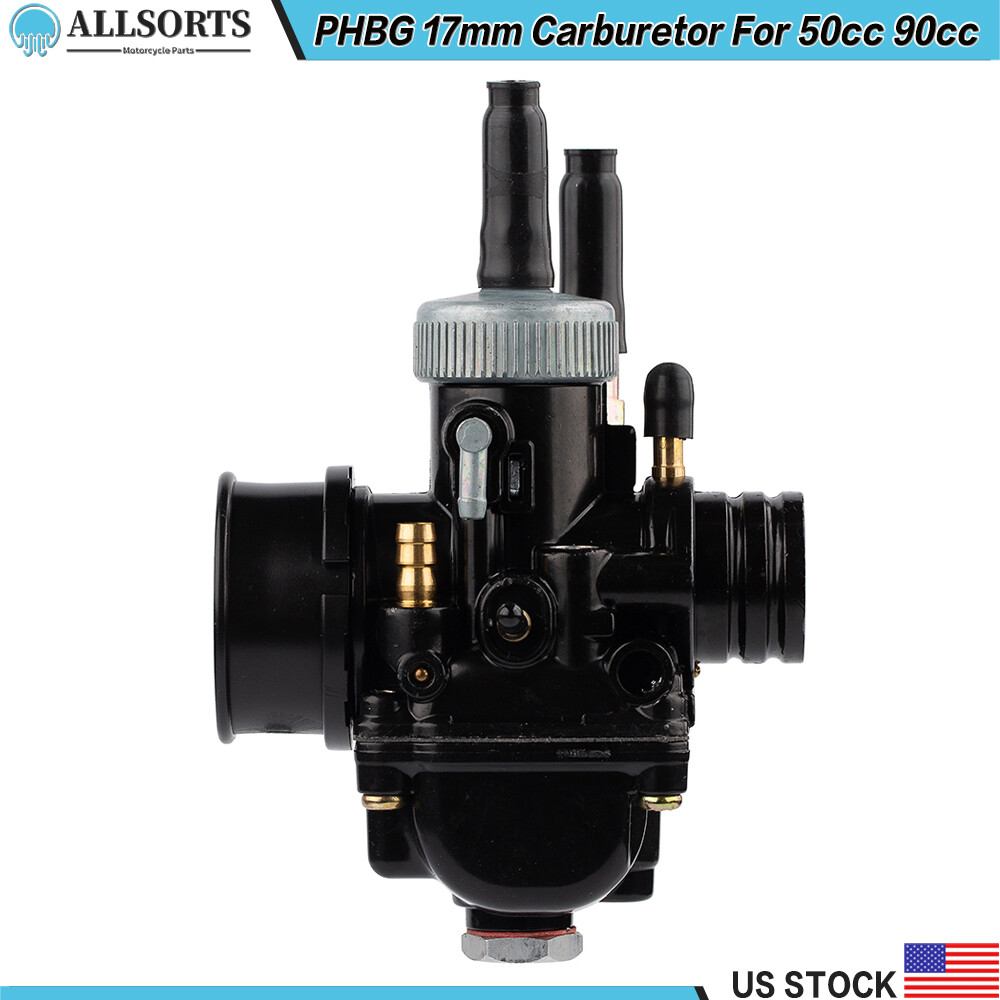 Racing PHBG Carburetor 17mm for Dellorto Style DS Manual Choke Scooter ATV 2T Racing PHBG Carburetor 17mm for Dellorto Style DS Manual Choke Scooter ATV 2T