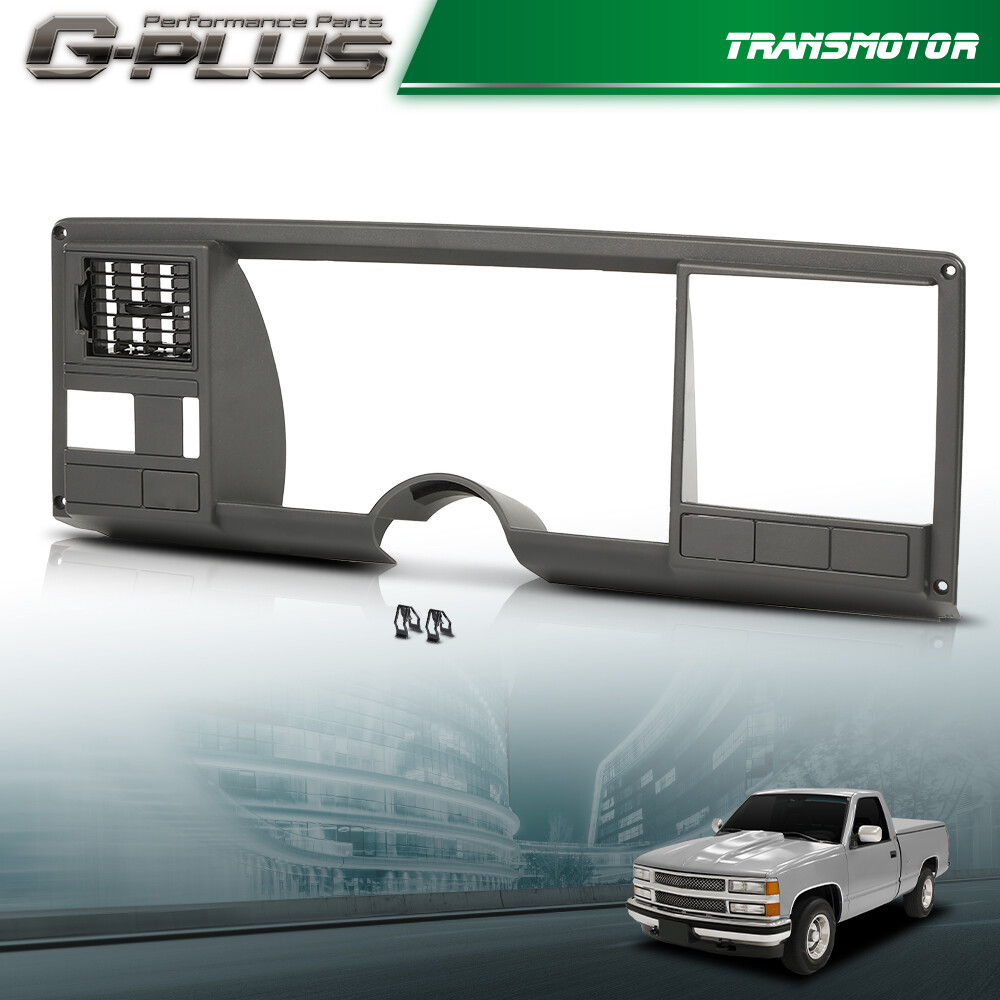 Fits 1988-1994 Chevy Silverado Gmc Sierra Truck Speedometer Dash Bezel Trim Gray