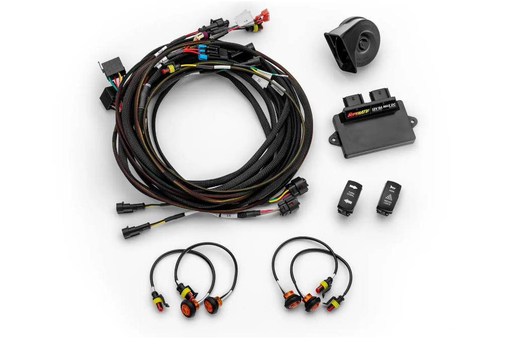 SuperATV Deluxe Self-Canceling Turn Signal Kit for Polaris Ranger XP 1000