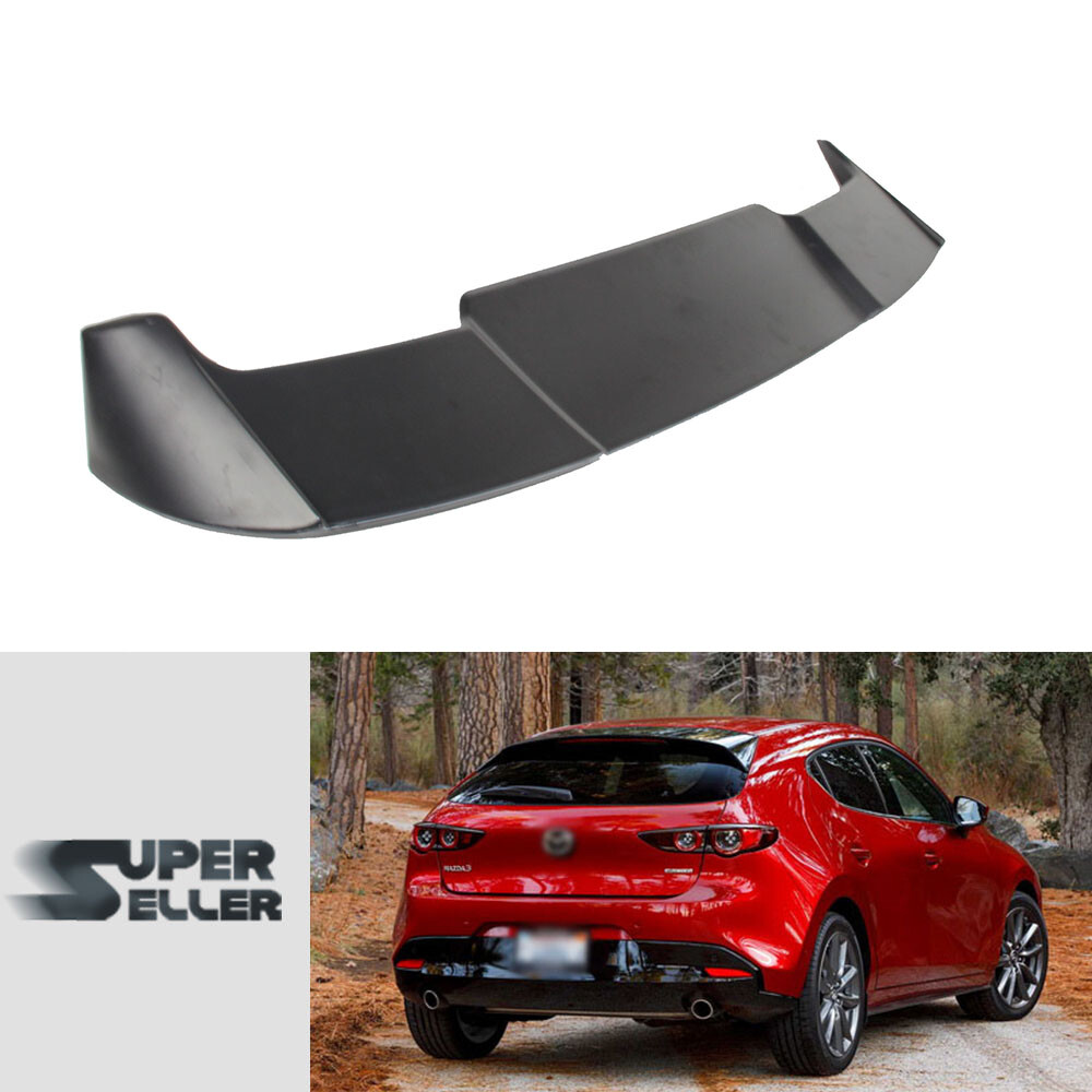Painted Fit For Mazda 3 4th BP Hatchback Rear Roof Spoiler DTO Type 2019-2026