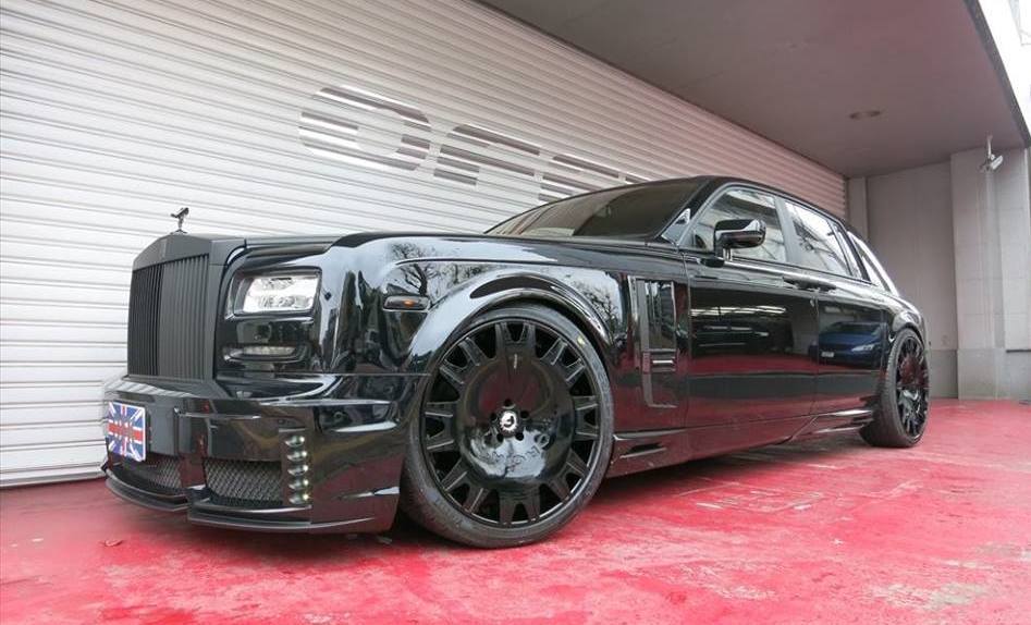 2004-17 Rolls Royce Phantom Adjustable Lowering Links Suspension Kit