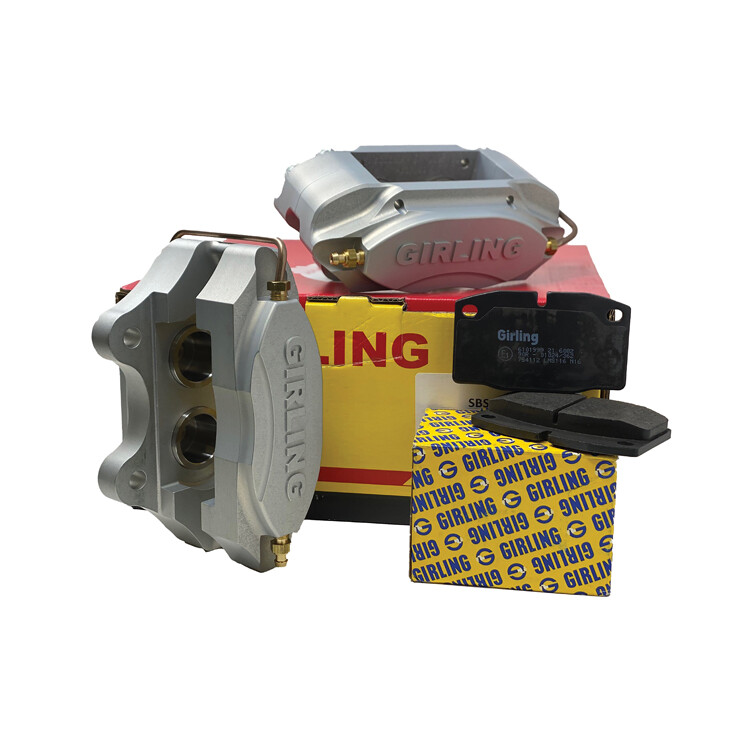 TRIUMPH TR4A GIRLING UP-RATED 4 POT BRAKE CALIPER KIT SBS9291AG