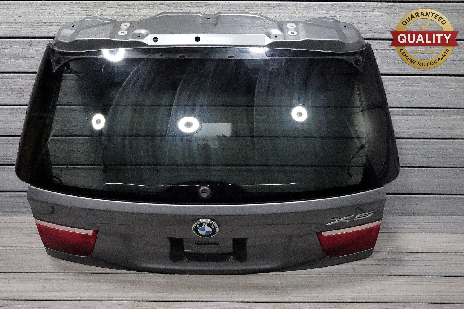 2007-2013 BMW X5 E70 REAR UPPER TRUNK LID LIFTGATE COMPLETE ASSEMBLY OEM
