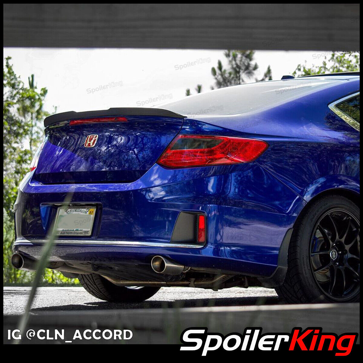 SpoilerKing Rear Trunk Spoiler DUCKBILL 284GC (Fits: Honda Accord 2013-2018 2dr)