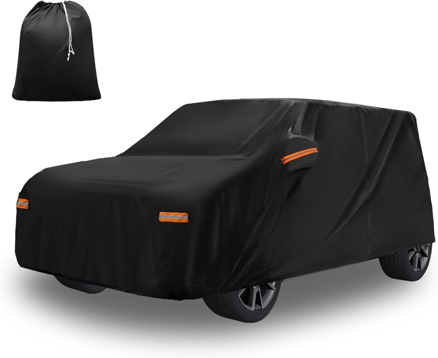 All Weather Outdoor Full Car Cover for Kia Soul 2009-2025, 210D-PU, Waterproof
