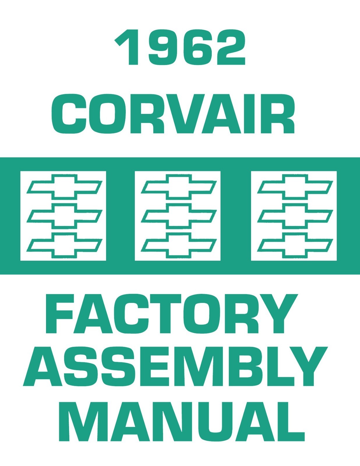 1962 Chevrolet Corvair Factory Assembly Manual