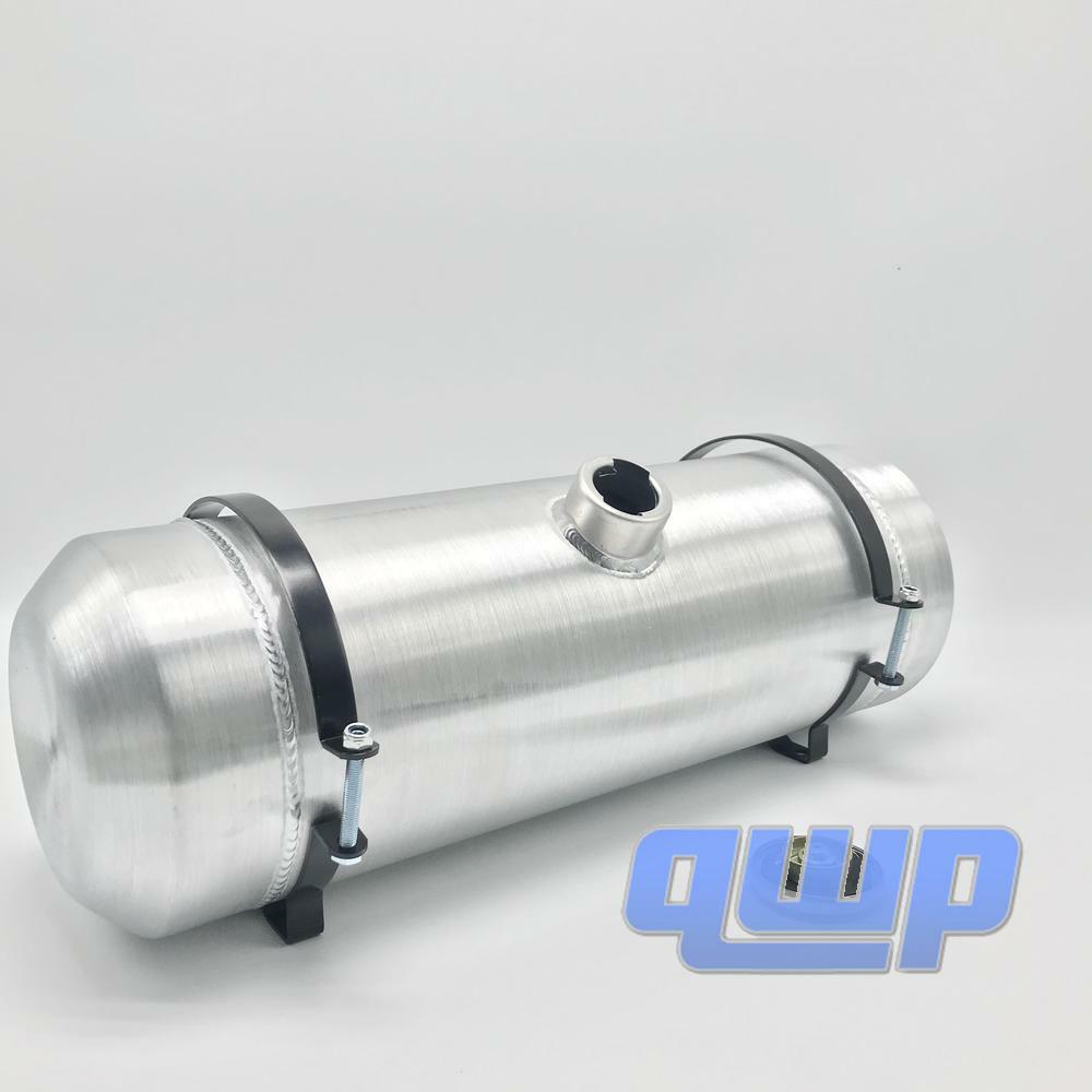 5.5 Gallon 8\'\' x26\'\' Fuel Tank 3/8 NPT Outlet Spun Aluminum Gas Tank For Hot Rod