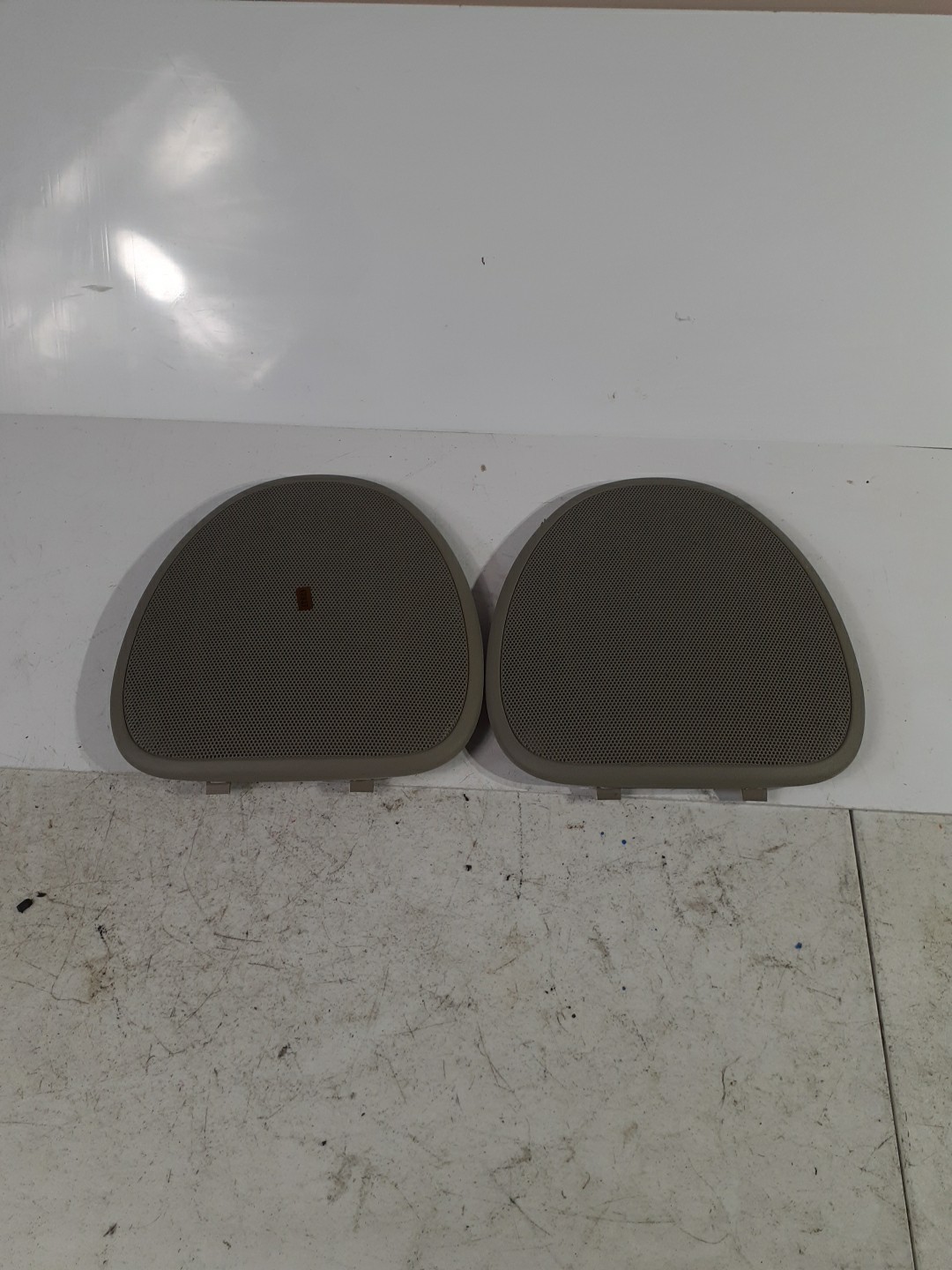 1997–2005 Buick Century Regal Rear Deck Speaker Grille Cover Pair OEM 1997–2005 Buick Century Regal Rear Deck Speaker Grille Cover Pair OEM