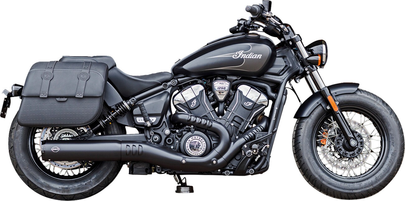 S&S Grand National Slip-On Muffler - Guardian Black