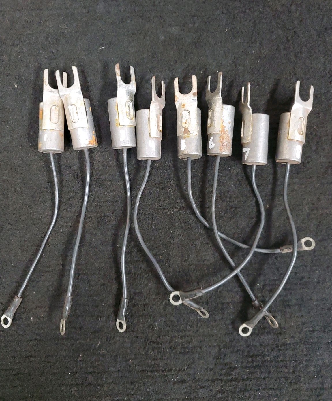 Lot of (8) Ford Condensers 2884869 Lot of (8) Ford Condensers 2884869