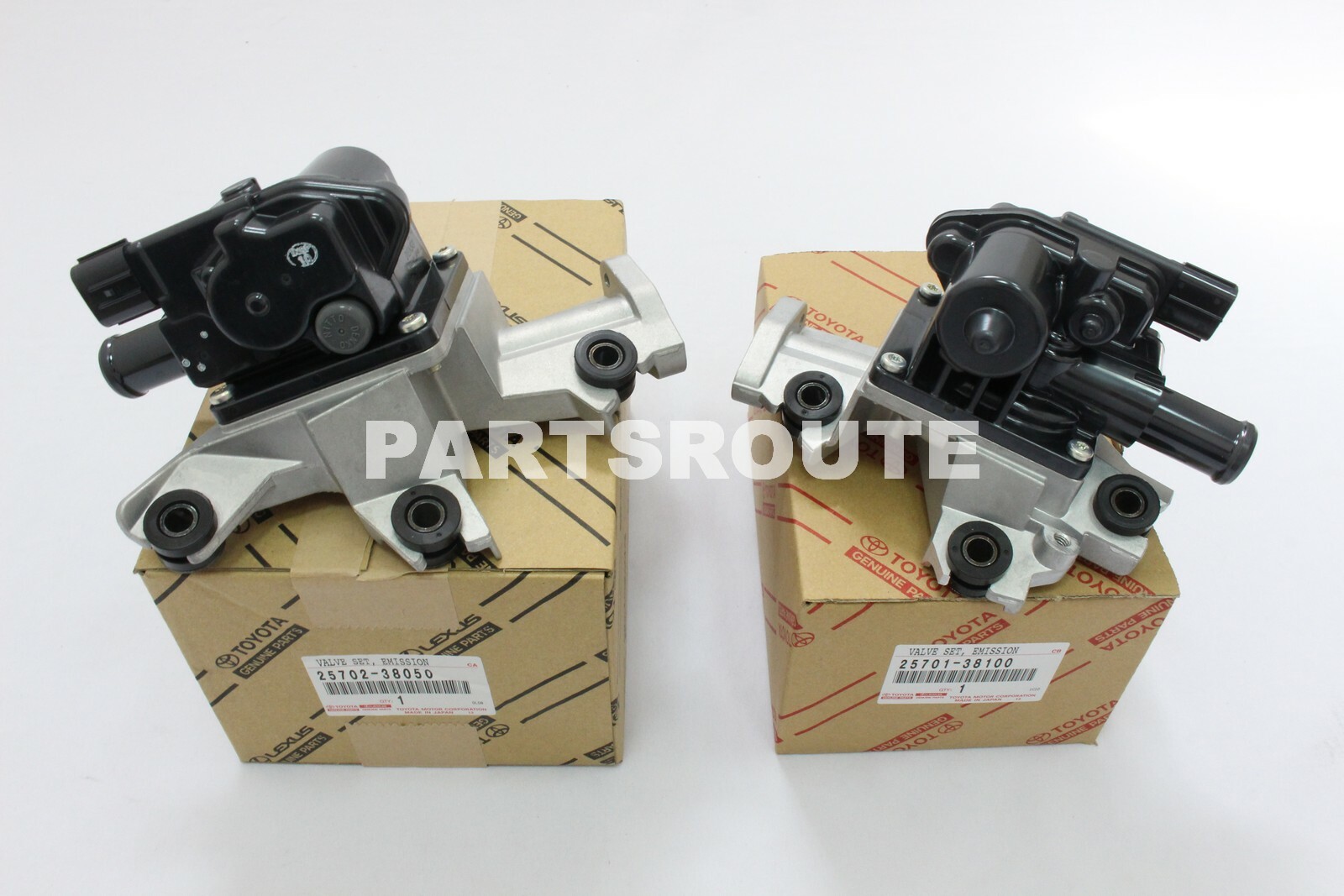 Toyota Sequoia Tundra Lexus GX460 Genuine Left Right Emission Control Valve Set