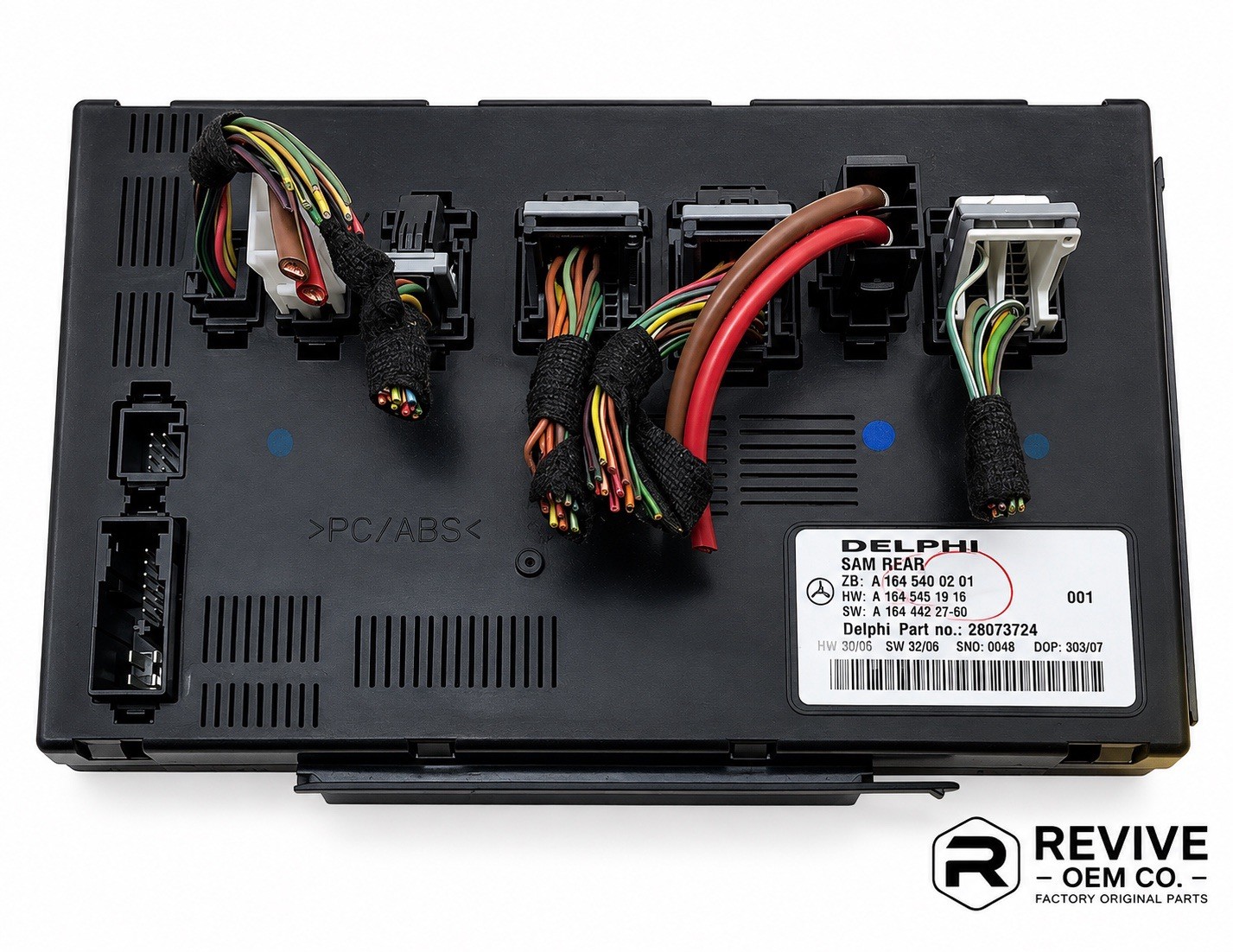 2006-2013 Mercedes W164 ML350 R350 ML55 Rear SAM Module Control Unit Signal OEM