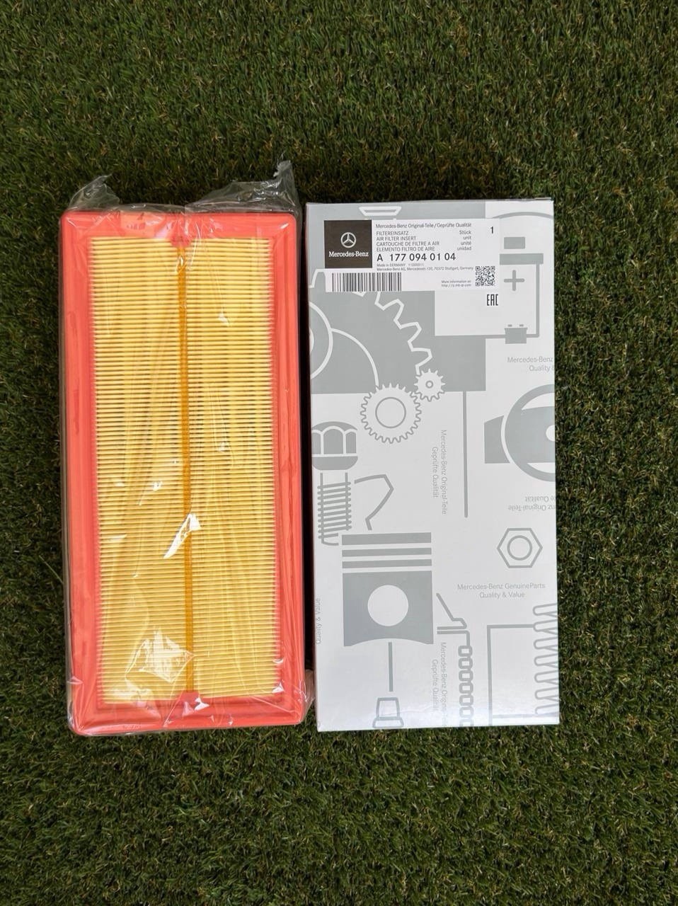 2x Mercedes-Benz G550 GLE580 GLS580 S560 S580 Genuine Engine Air Filter New