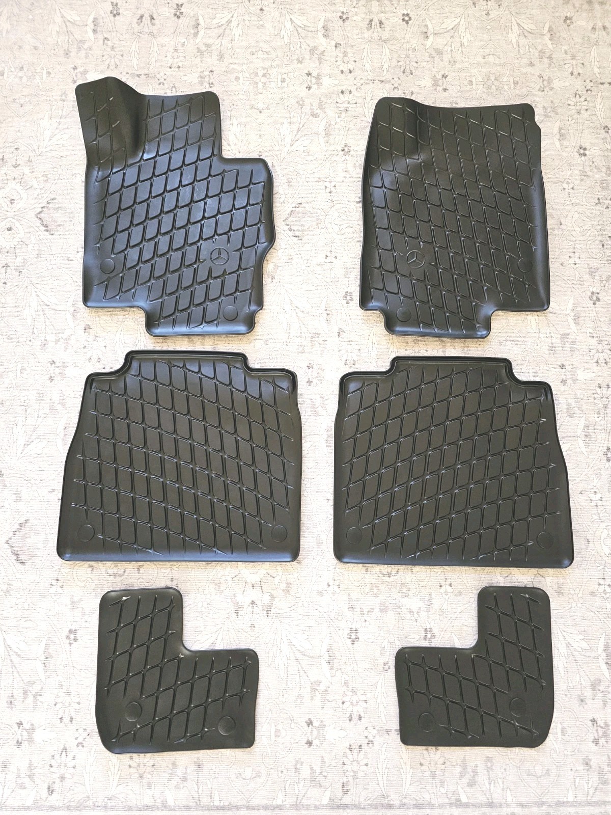 2020-2024 Mercedes-Benz GLS CLASS All Weather Floor Liners Trays Mats OEM 
