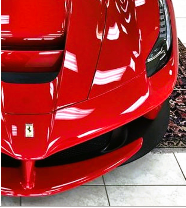 FERRARI Race Car Racing Hypercar Concept w/Original Wheels/Rims1:24SCALE MODEL
