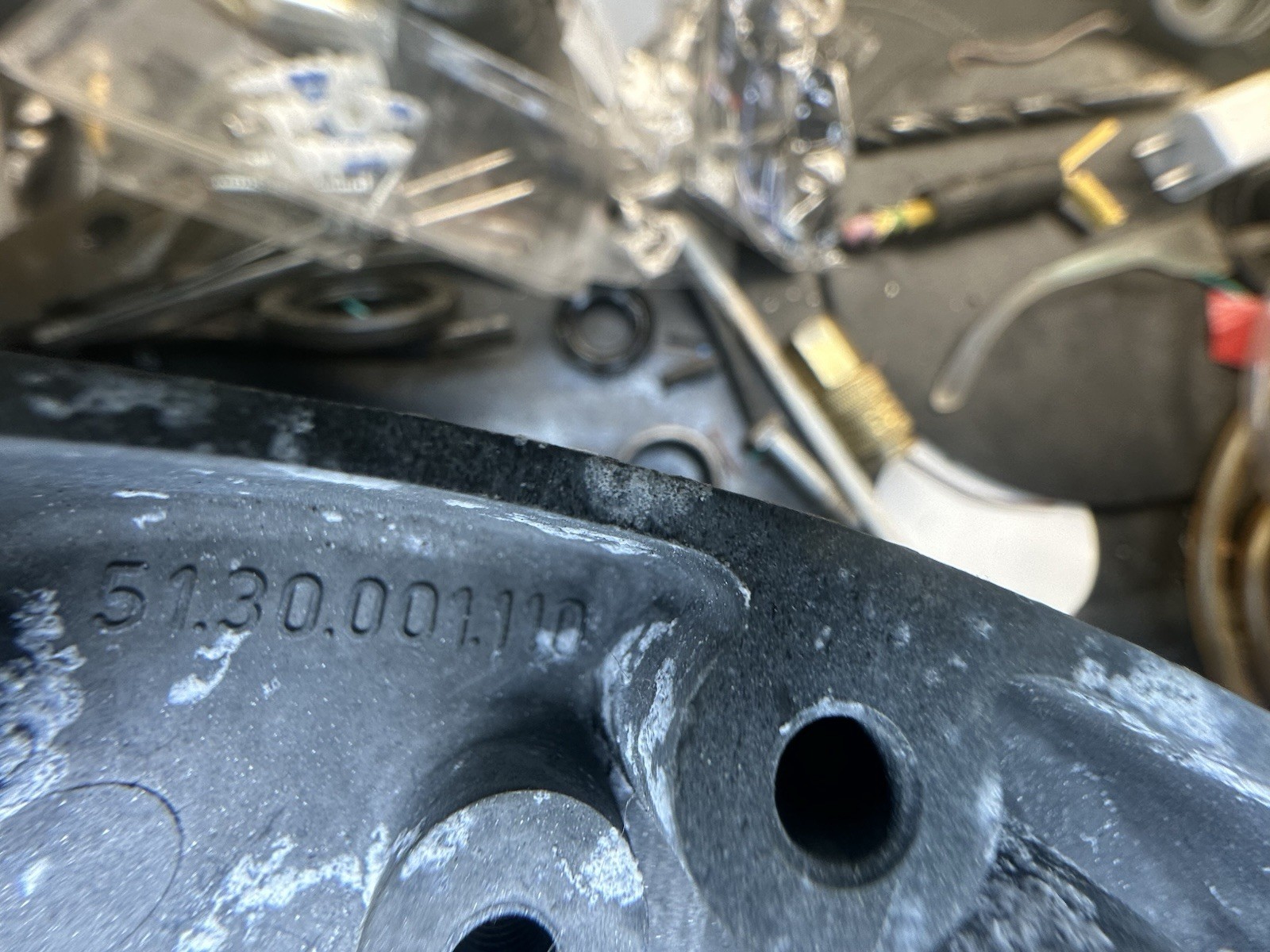 KTM Clutch Cover Plate 5130001110