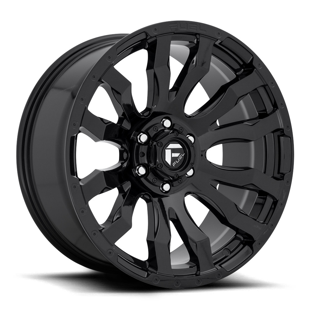Fuel Offroad Blitz D675 18x9 Inch Black Wheel Rim Ford Truck F250 F350 8x170 1