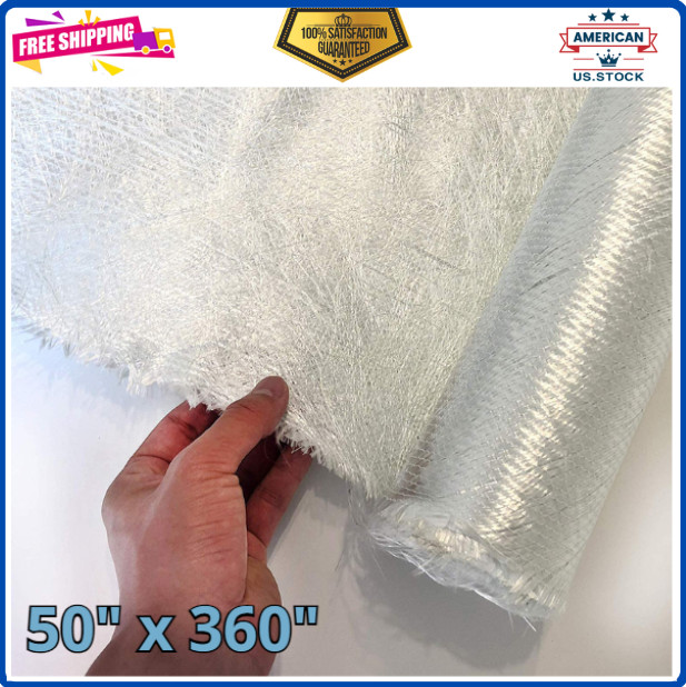 Fiberglass 1708 Biaxial Mat Cloth 50