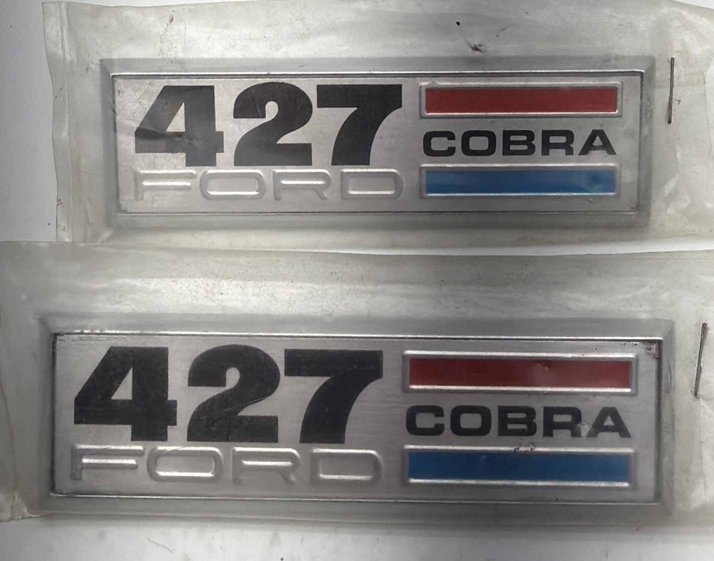 (2) VINTAGE 427 FORD COBRA  NEW OLD STOCK