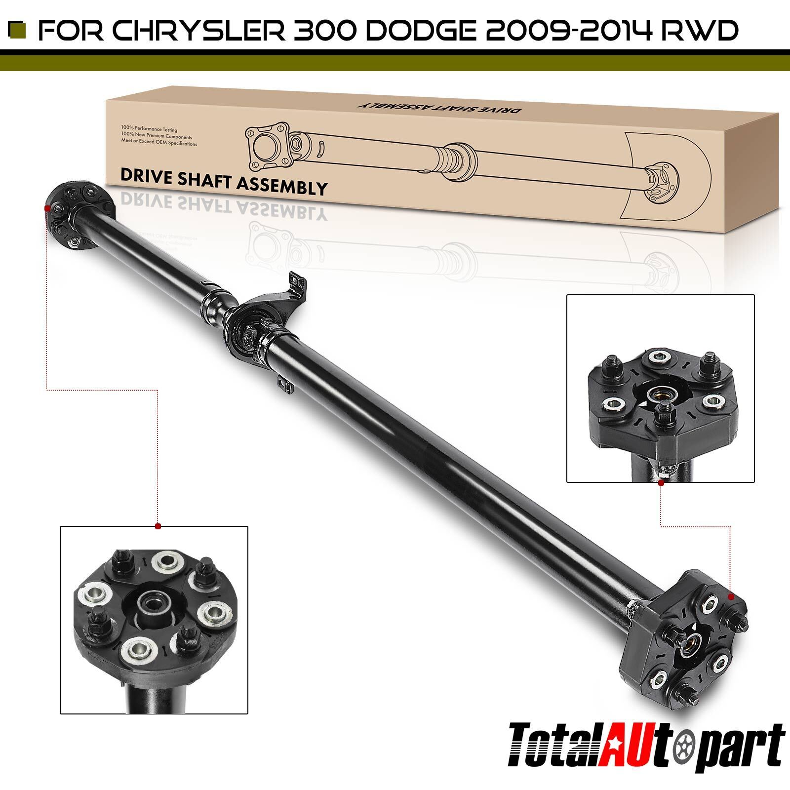 Auto Drive Shaft Assembly for Dodge Charger Chrysler 300 2009-2014 RWD Rear Side