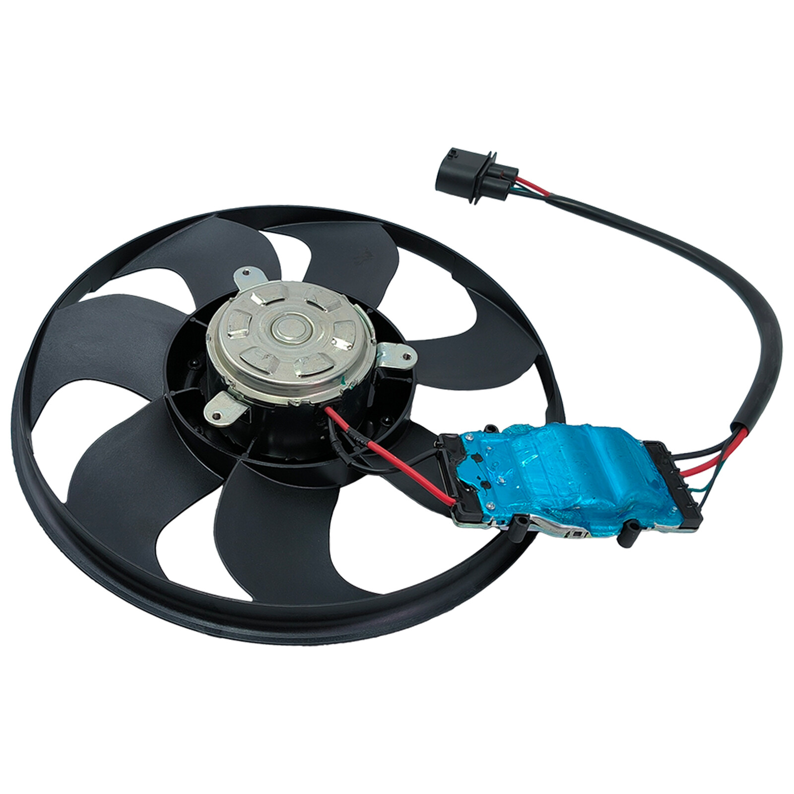 Right Electric Cooling Fan w/ Module 8K0959455E Fits Audi S4 S5 2008-2012