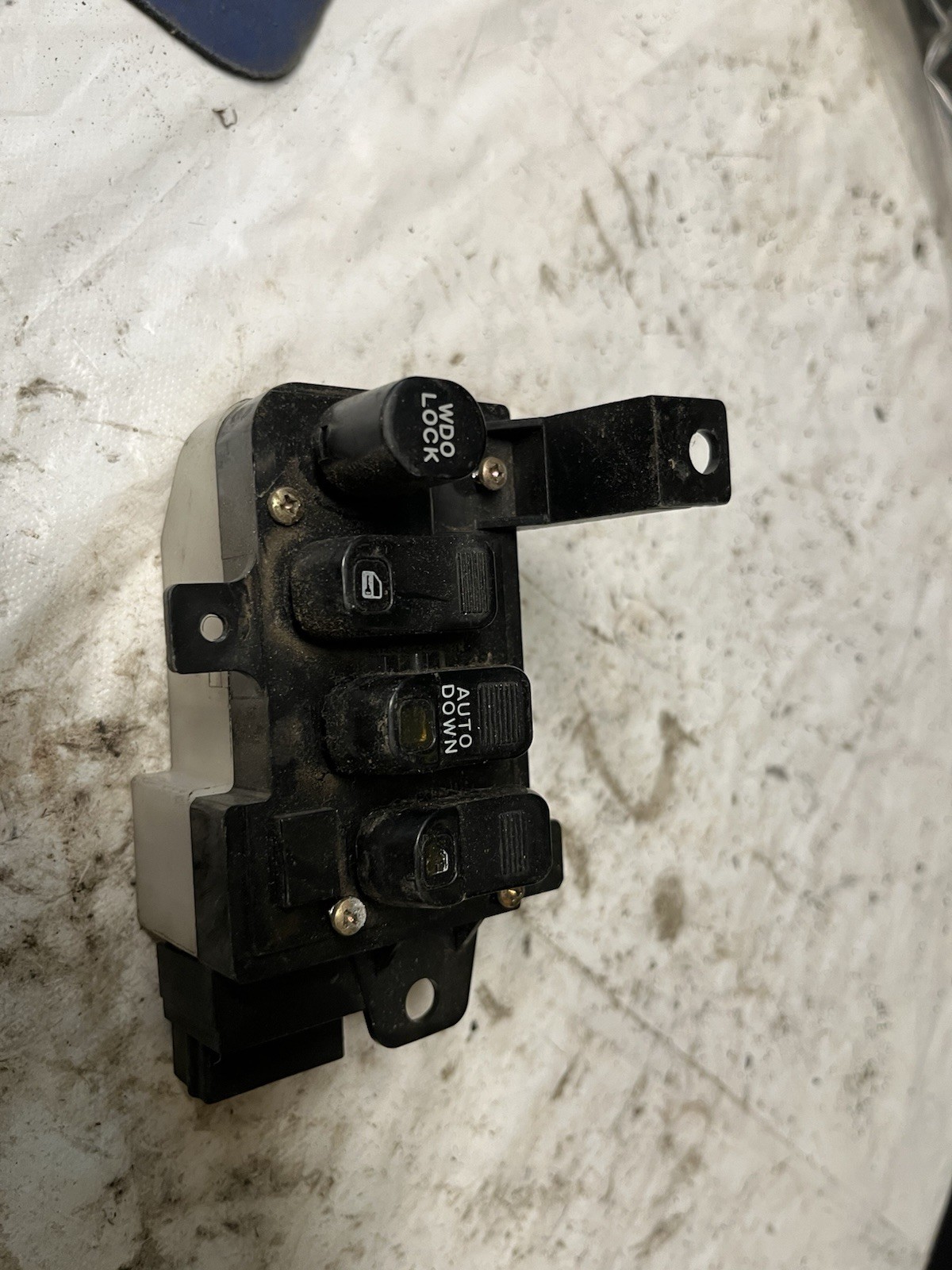 1990-1996 Dodge Stealth driver LH master window switch control panel S1 1990-1996 Dodge Stealth driver LH master window switch control panel S1