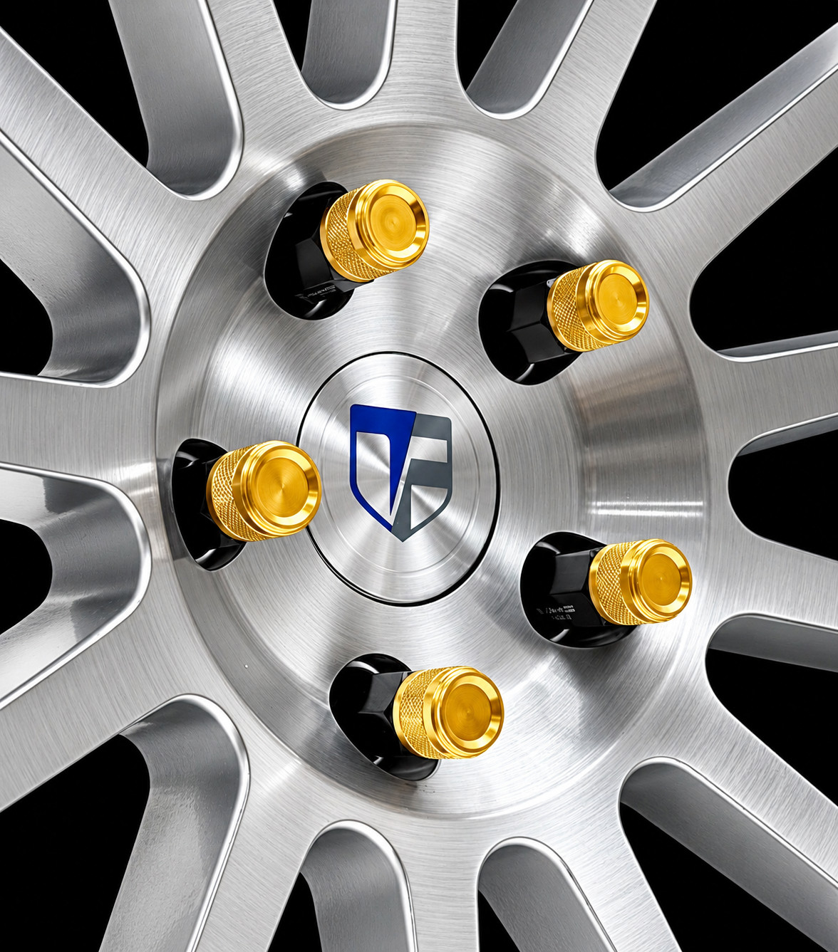20 TRUE SPIKE 1/2-20 TUNER STYLE CLOSED END FORGED STEEL LUG NUTS 2.25