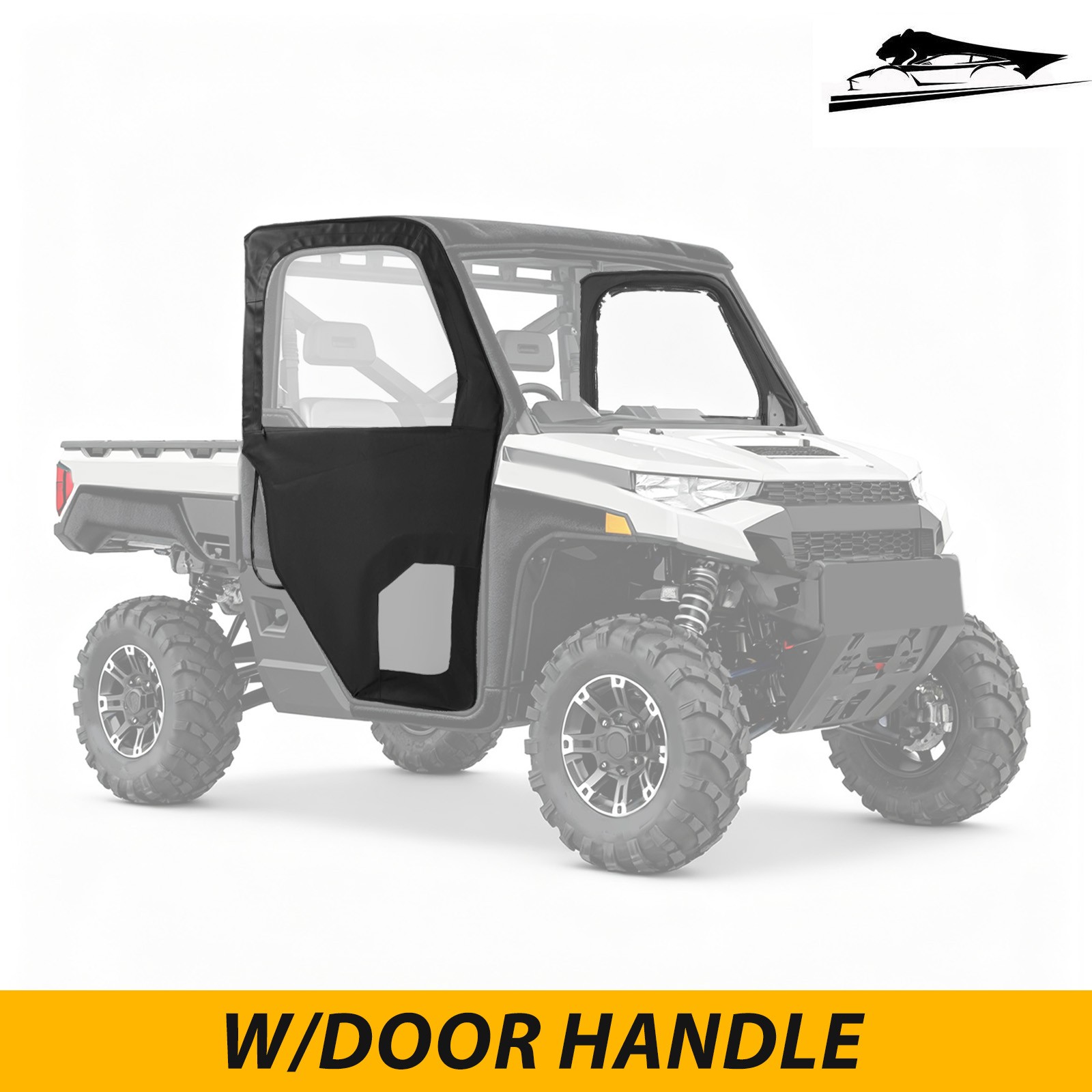 UTV Framed Soft Cab Enclosure Doors For Polaris Ranger 1000 XP 1000 2020-2026