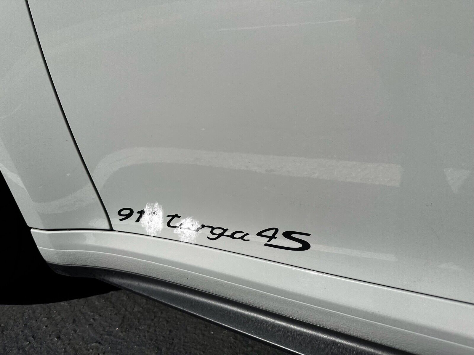 Custom 911 Targa 4S Side Door Decals for Porsche 911 1996-2019 991 997 996 964