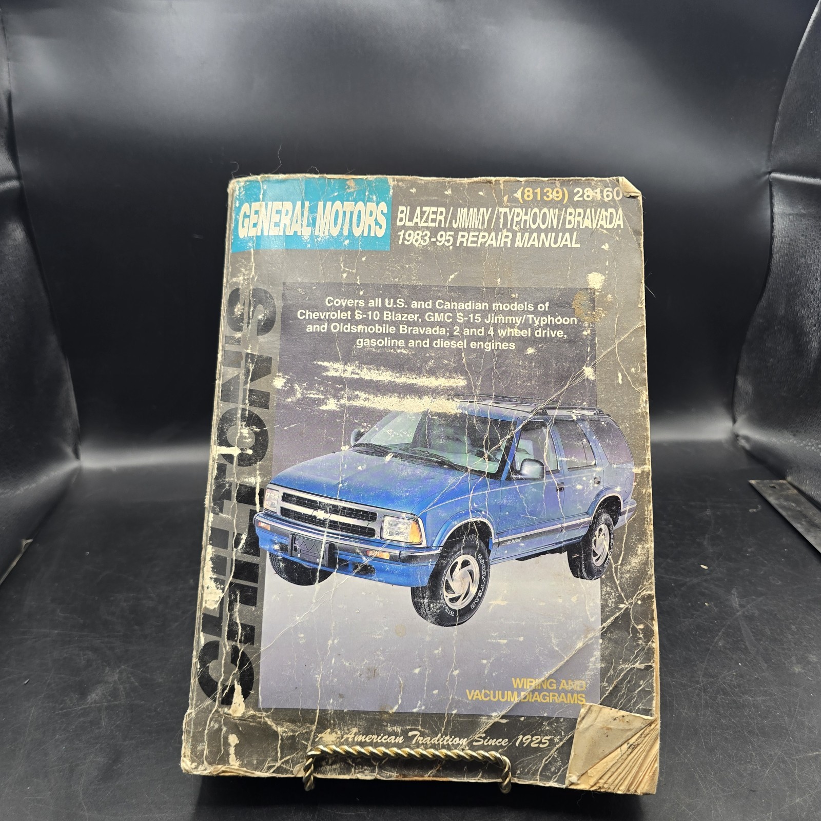 Chilton\'s General Motors Chevy Blazer Jimmy Bravada 1983-95 Repair Manual 8139