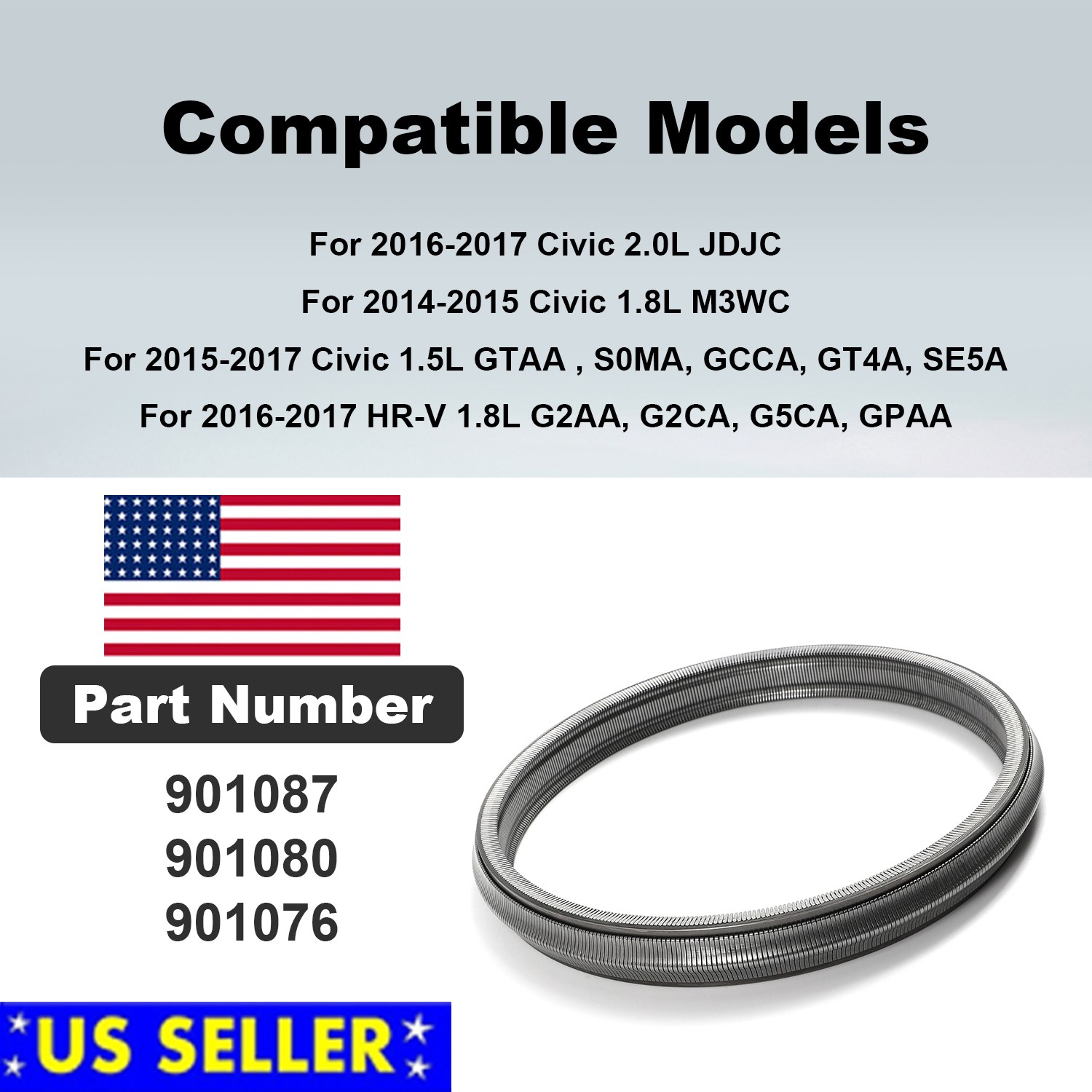 1Pieces CVT Transmission Chain Belt Fit for 2015-2017 Honda Civic 1.5L