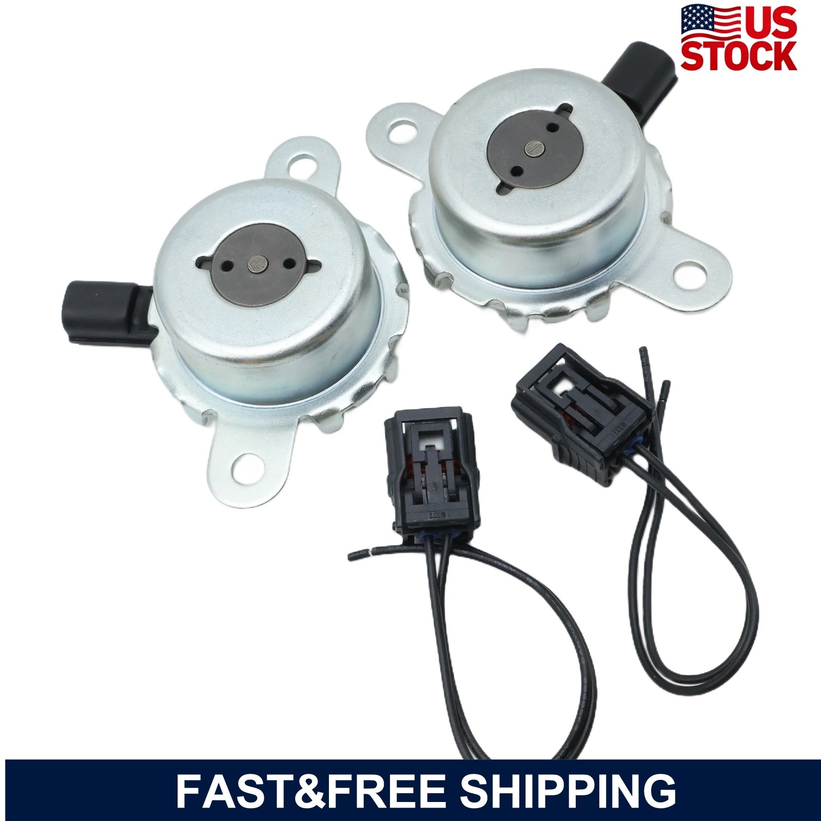 2PCS Variable Valve Timing Solenoid In & Ex Fits Subaru BRZ Impreza 2.0L