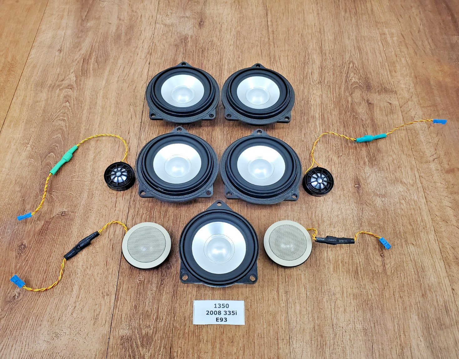 ✅ OEM BMW E92 E93 328 335 Audio Sound Speakers Logic 7 L7 HiFi DSP SET