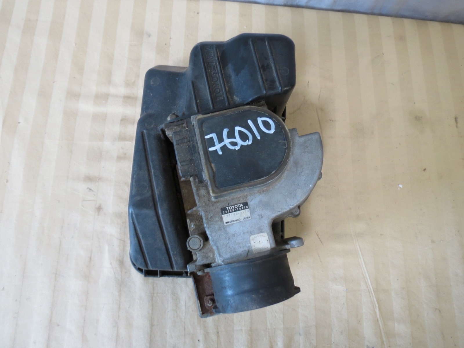 91-95 Toyota Previa MAS MAF Air Flow Meter Sensor DENSO 22250-76010 197100-4170 91-95 Toyota Previa MAS MAF Air Flow Meter Sensor DENSO 22250-76010 197100-4170