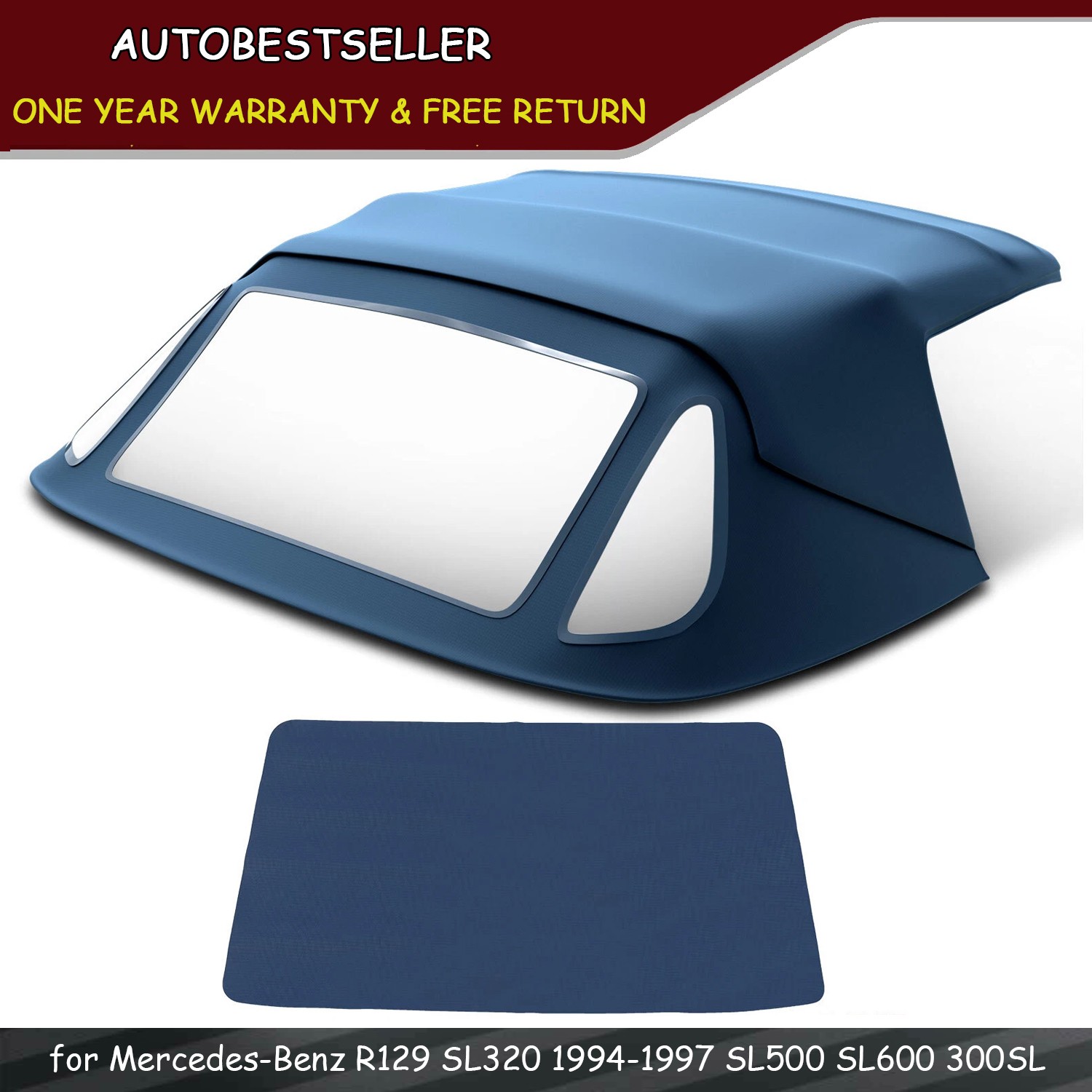Convertible Soft Top for Mercedes-Benz R129 300SL 500SL 600SL SL320 SL600 SL500