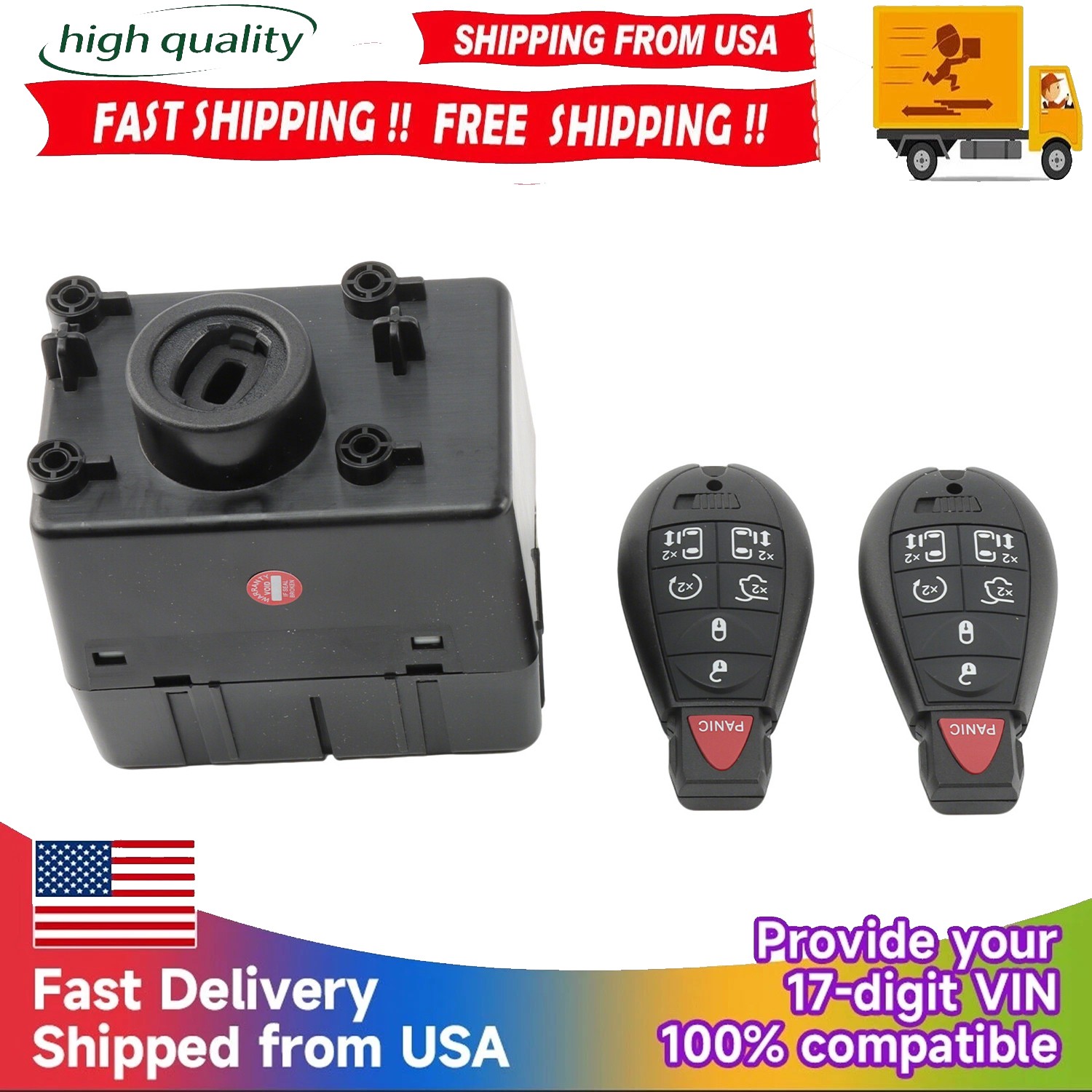 For 2009-2015 Dodge Ram 1500 2500 3500 Module wireless ignition node &key