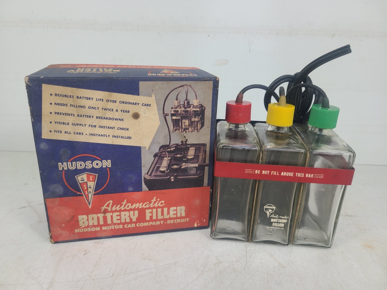 Vintage Hudson Automatic Battery Filler