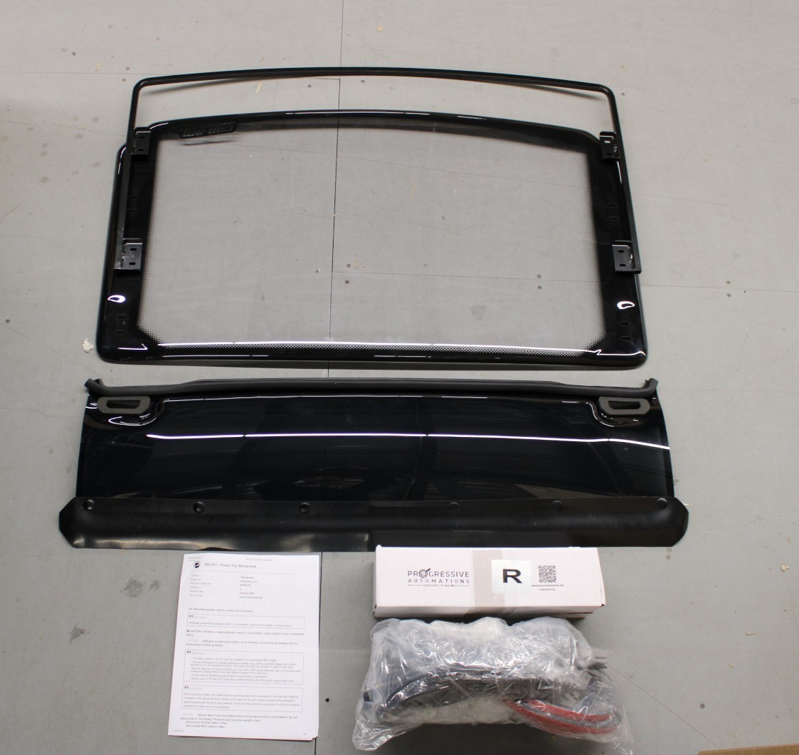 Can-Am PowerFlip Windshield - 715003658 (CAN-AM 2022-2026 Commander 700 XT)